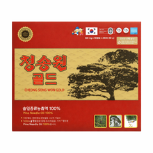Load image into Gallery viewer, Authentic Cheongsongwon Gold Korean Red Pine Oil , 500mg x 180capsules
