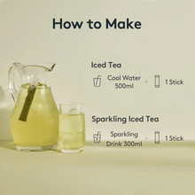 Load image into Gallery viewer, OSULLOC Cold Brew Green Tea Stick &lt;br /&gt; 찬물 녹차
