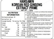 Load image into Gallery viewer, Korean Red Ginseng Extract PRIME 120g (4.2oz) / 40days Serving
